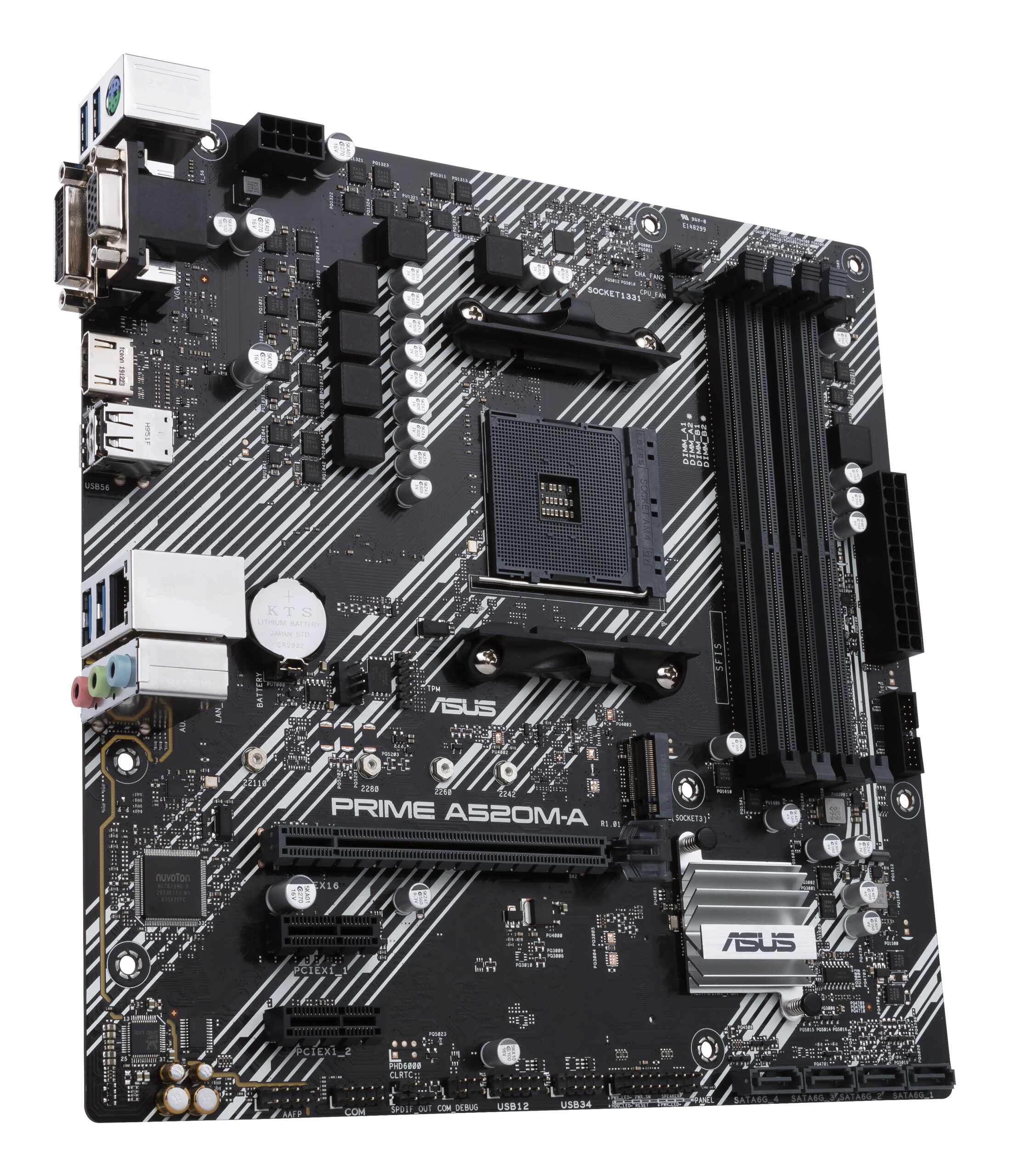 ASUS AM4 PRIME A520M-A II/CSM M-ATX - Image 5