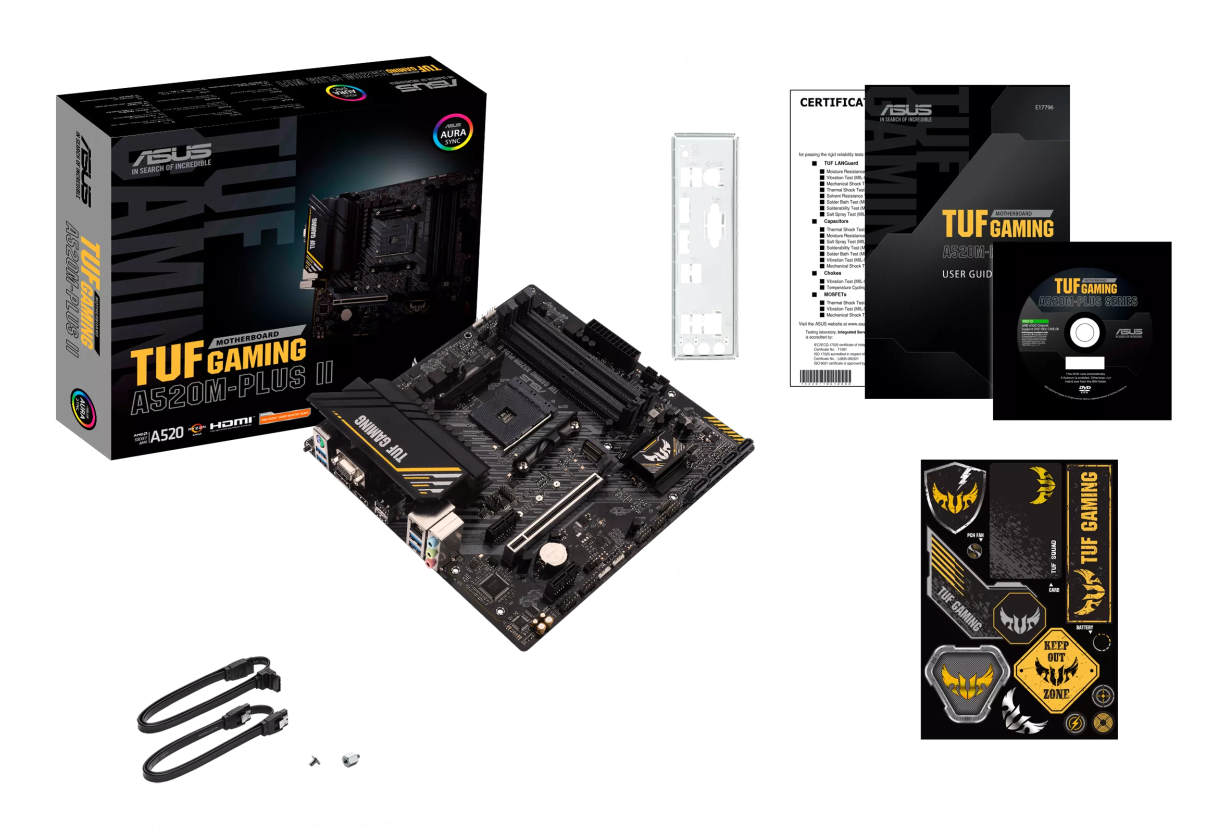 ASUS AM4 TUF GAMING A520M-PLUS II M-ATX - Image 6