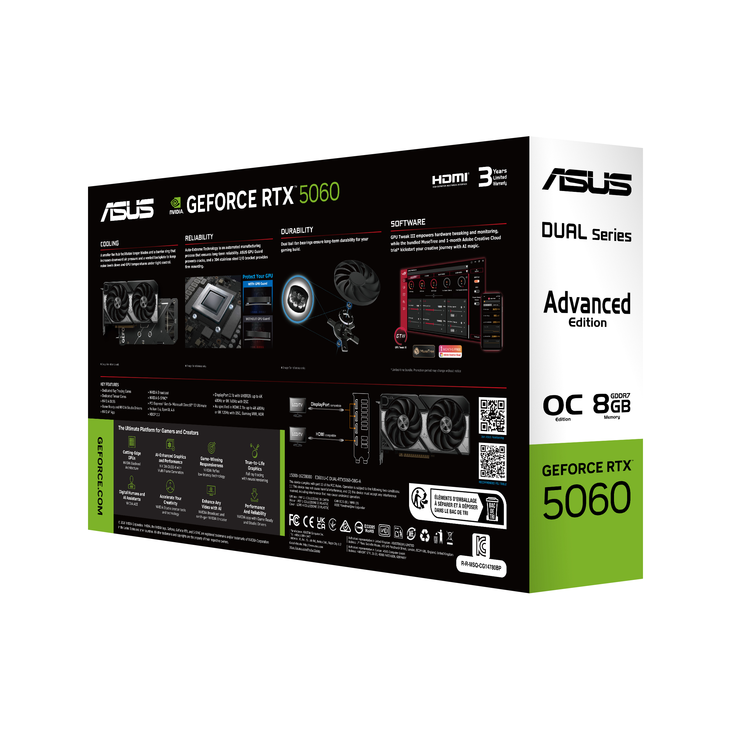 ASUS RTX 5060 8GB DUAL OC ADVANCED - Image 6
