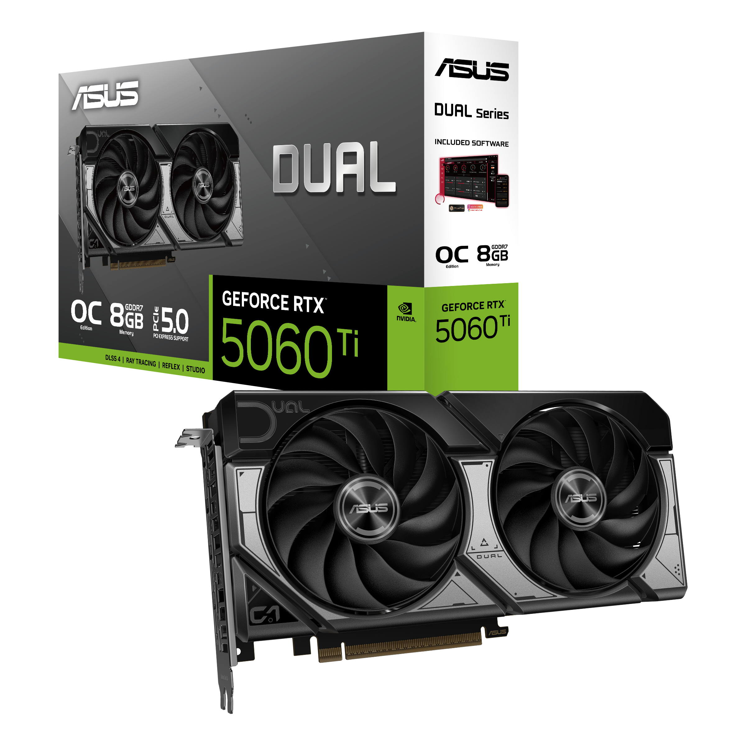 ASUS RTX 5060 TI 8GB DUAL OC - Image 3