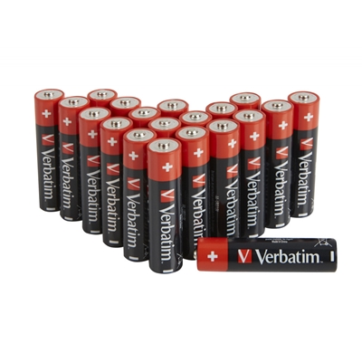 Verbatim AA Battery Alkaline 20 Pack - Image 2