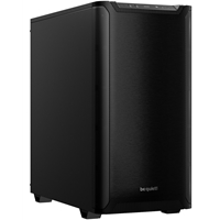 be quiet! BG073 Pure Base 501 Mid Tower Gaming Case, 1 x USB Type-C / 2 x USB 3.0, Water Cooling Ready, 2 x Pre-Installed Pure Wings 3 140mm Fans, ATX / M-ATX / Mini-ITX Compatible