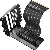 Antec RTX50 PCIe 5.0 Riser Cable with 90-Degree Bracket Mount, Black, for Vertical Graphics Card Mounting