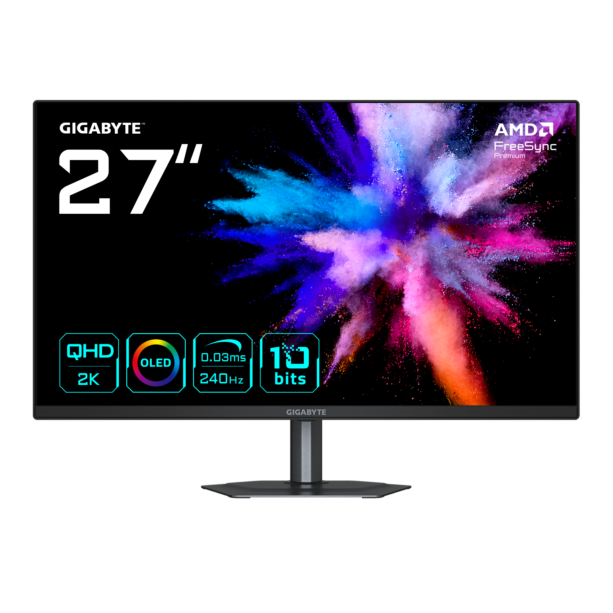 GIGABYTE 27 QD-OLED MONITOR GO27Q24