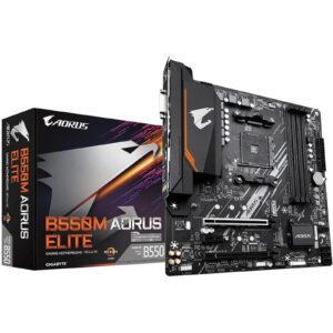 Gigabyte B550M AORUS ELITE Ultra Durable AMD AM4 Socket Moth