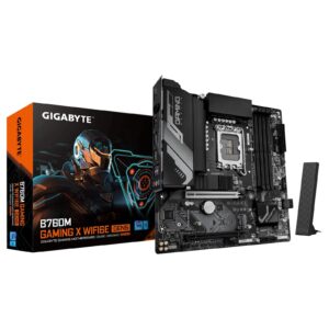 Gigabyte B760M GAMING X WIFI6E GEN 5 Intel 1700 Socket Mothe