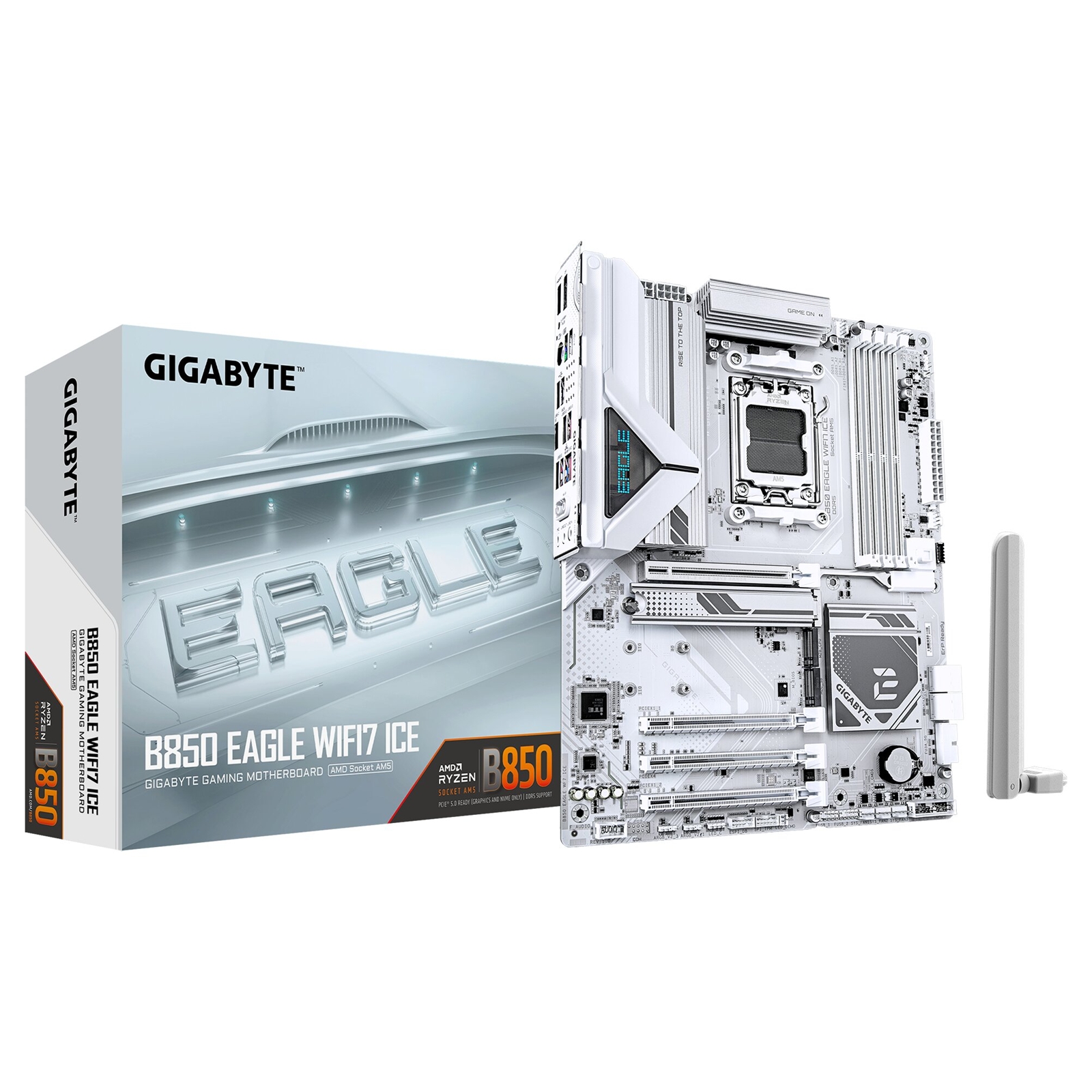 Gigabyte B850 EAGLE WIFI7 ICE AMD AM5 Socket Motherboard - Image 5