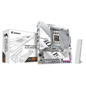 Gigabyte B850M AORUS ELITE WIFI6E ICE AMD AM5 Socket Motherb