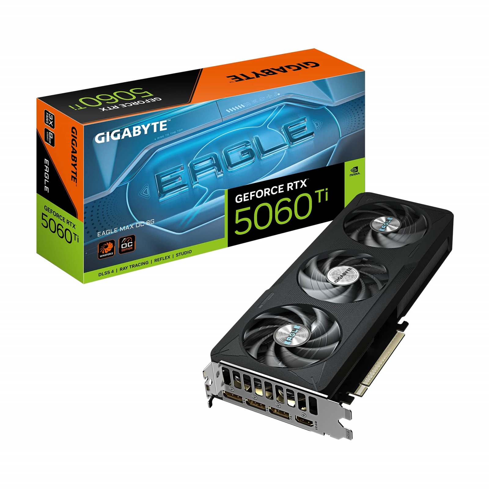 Gigabyte NVIDIA GeForce RTX 5060 Ti EAGLE MAX OC 8GB GDDR7 G