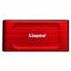 Kingston XS1000 Red (SXS1000R/2000G) 2TB Portable External SSD, Read 1050MB/s, Write 1000MB/s, USB 3.2 Gen 2, 5 Year Warranty - Image 3