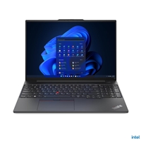 Lenovo ThinkPad E16 Laptop, 16 Inch WUXGA 1920x1200, Intel Core i3-1315U Processor, 8GB RAM, 256GB SSD, Intel UHD Graphics Graphics, Windows 11 Pro