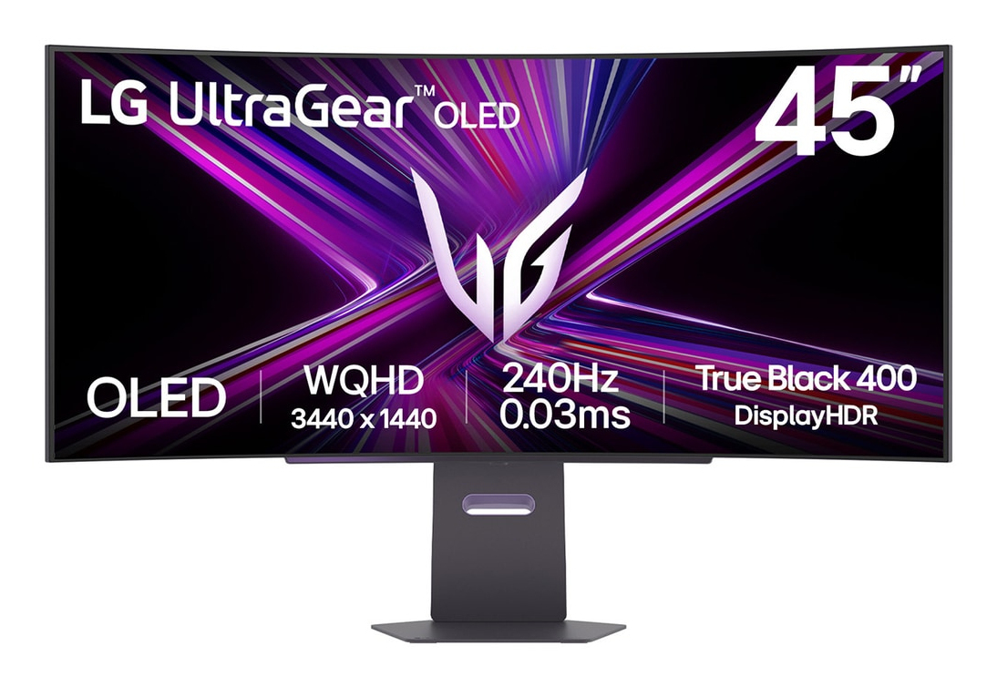 LG 44.5 OLED MONITOR CUR SPK 45GX900A-B