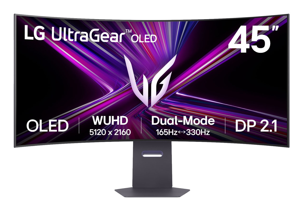 LG 44.5 OLED MONITOR CUR SPK 45GX950A-B