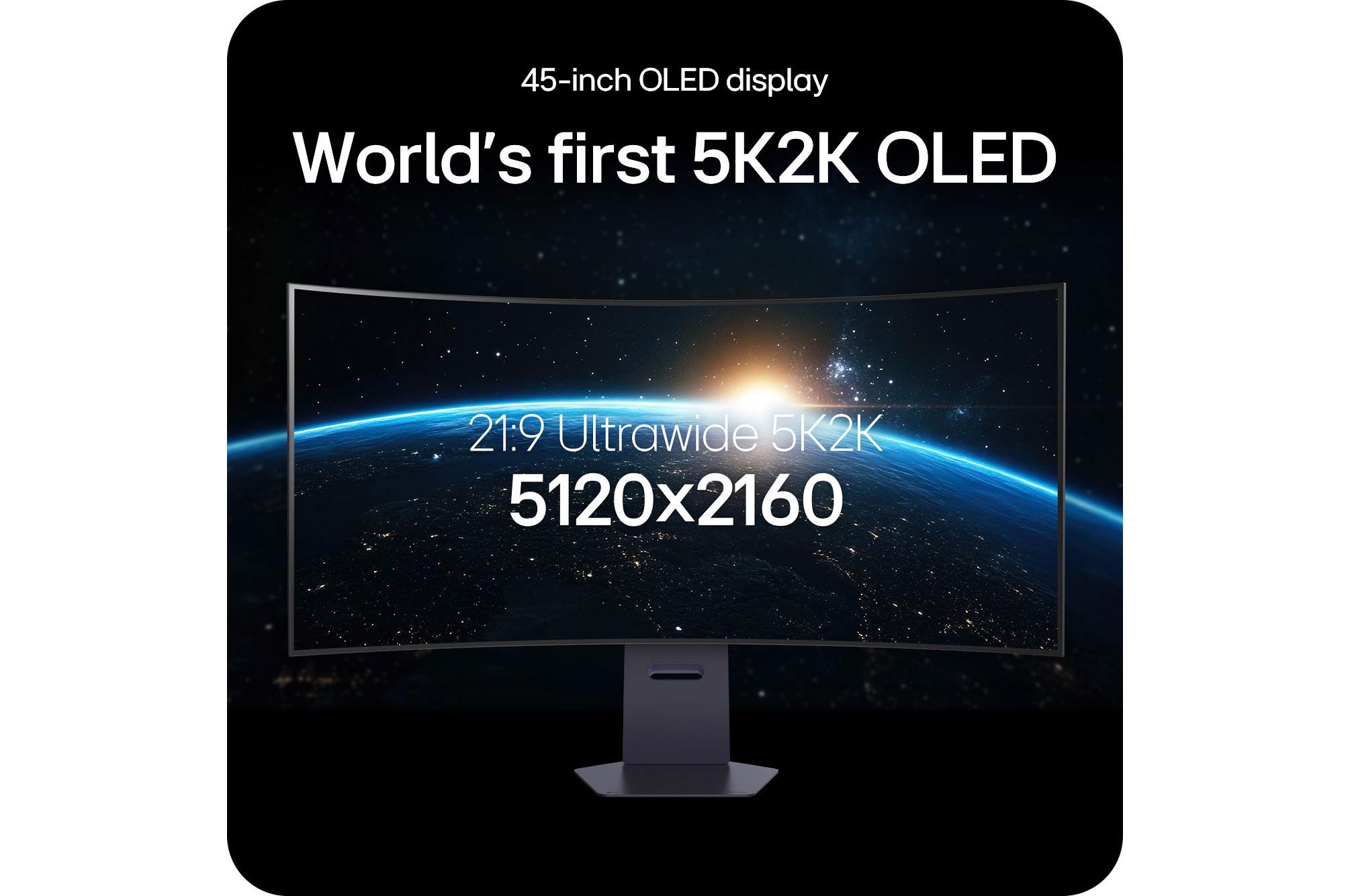 LG 44.5 OLED MONITOR CUR SPK 45GX950A-B - Image 3
