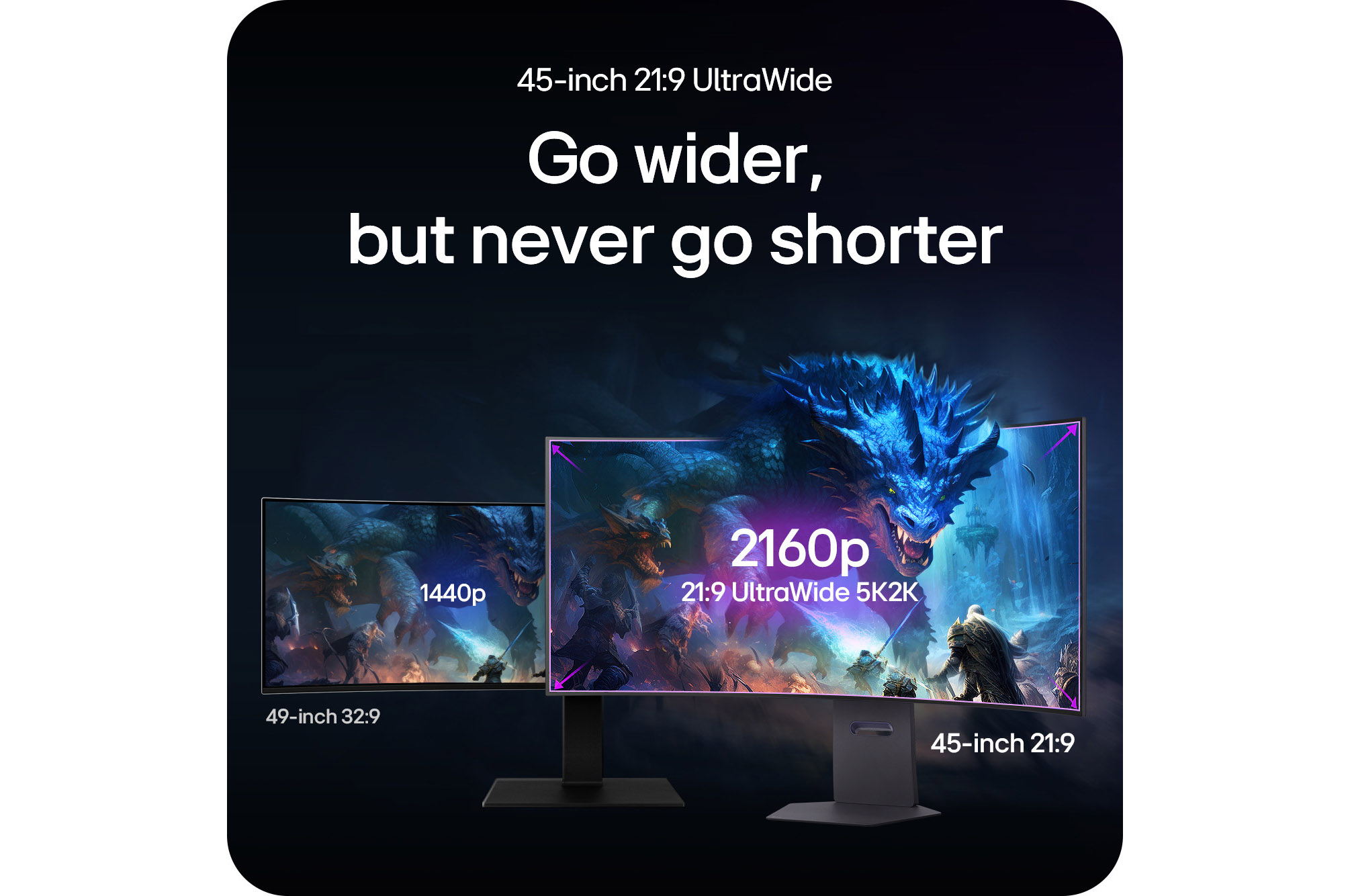 LG 44.5 OLED MONITOR CUR SPK 45GX950A-B - Image 6