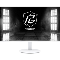 ASRock Phantom Gaming PG27FFS2E-W 27 Inch FHD (1920 x 1080) Flat IPS Gaming Monitor, 240Hz, 1ms (MPRT) Response Time, 2 x HDMI 2.1; 1 x DisplayPort 1.2, 2 x 2W Speakers, Tilt, Swivel, Height, Pivot Adjustment - White