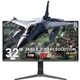 piXL CM32G7 32 Inch 144Hz 4K Widescreen IPS Gaming Monitor with AMD FreeSync & Nvidia G-Sync, 3840 x 2160 Resolution, 1ms Response Time, 144Hz Refresh Rate, HDMI, DisplayPort, USB-C, USB-A, RGB Lighting, VESA Mount & Height Adjust - Image 3