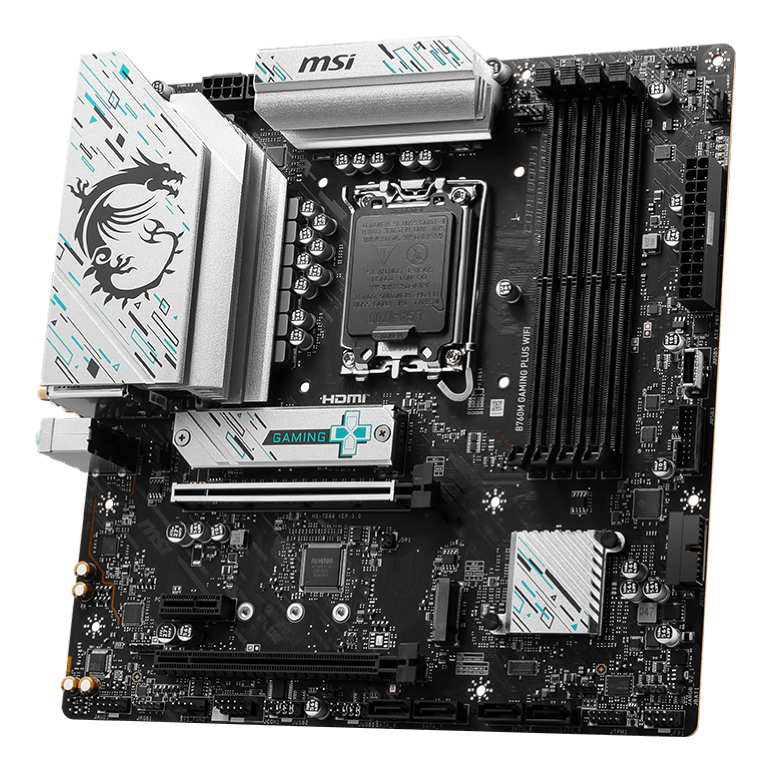 MSI 1700 B760M GAMING PLUS WIFI M-ATX - Image 3
