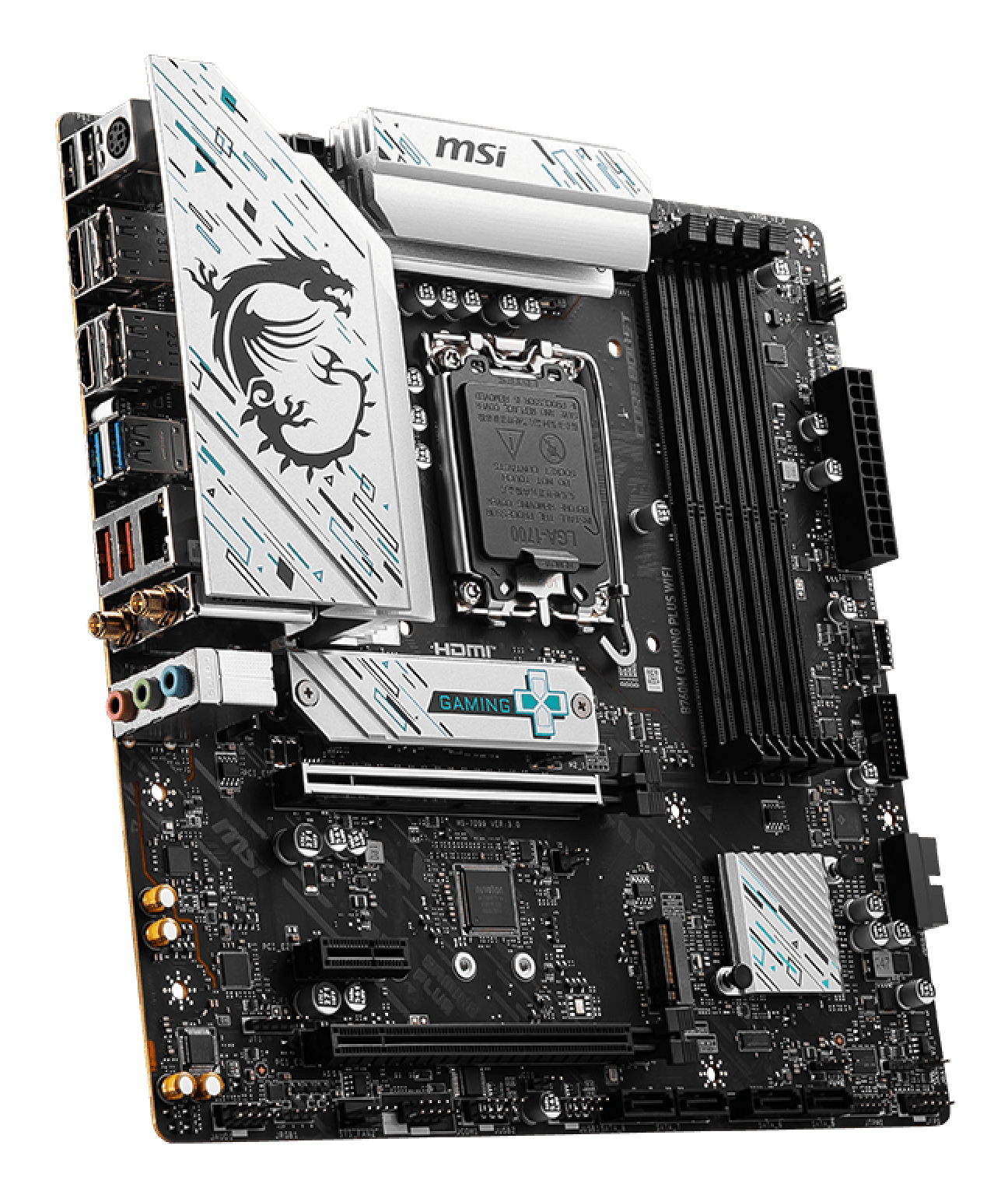 MSI 1700 B760M GAMING PLUS WIFI M-ATX - Image 4