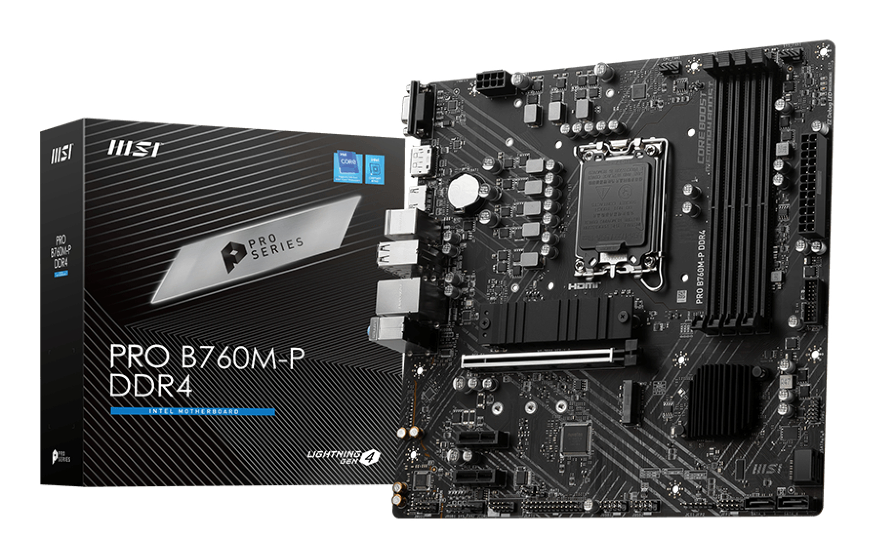 MSI 1700 PRO B760M-P DDR4 M-ATX