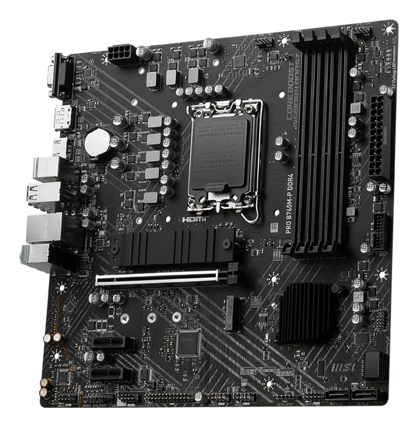 MSI 1700 PRO B760M-P DDR4 M-ATX - Image 3