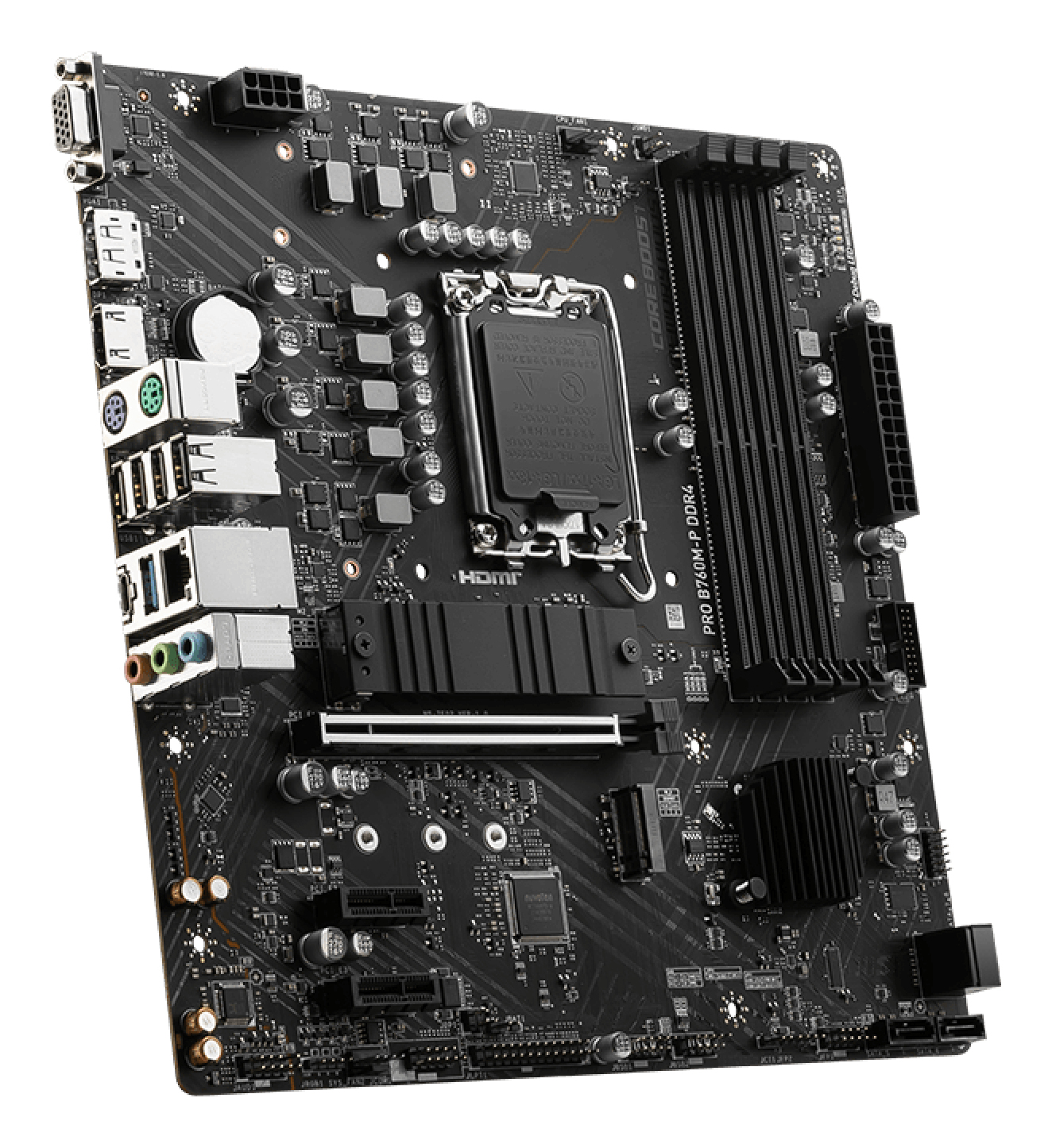 MSI 1700 PRO B760M-P DDR4 M-ATX - Image 4