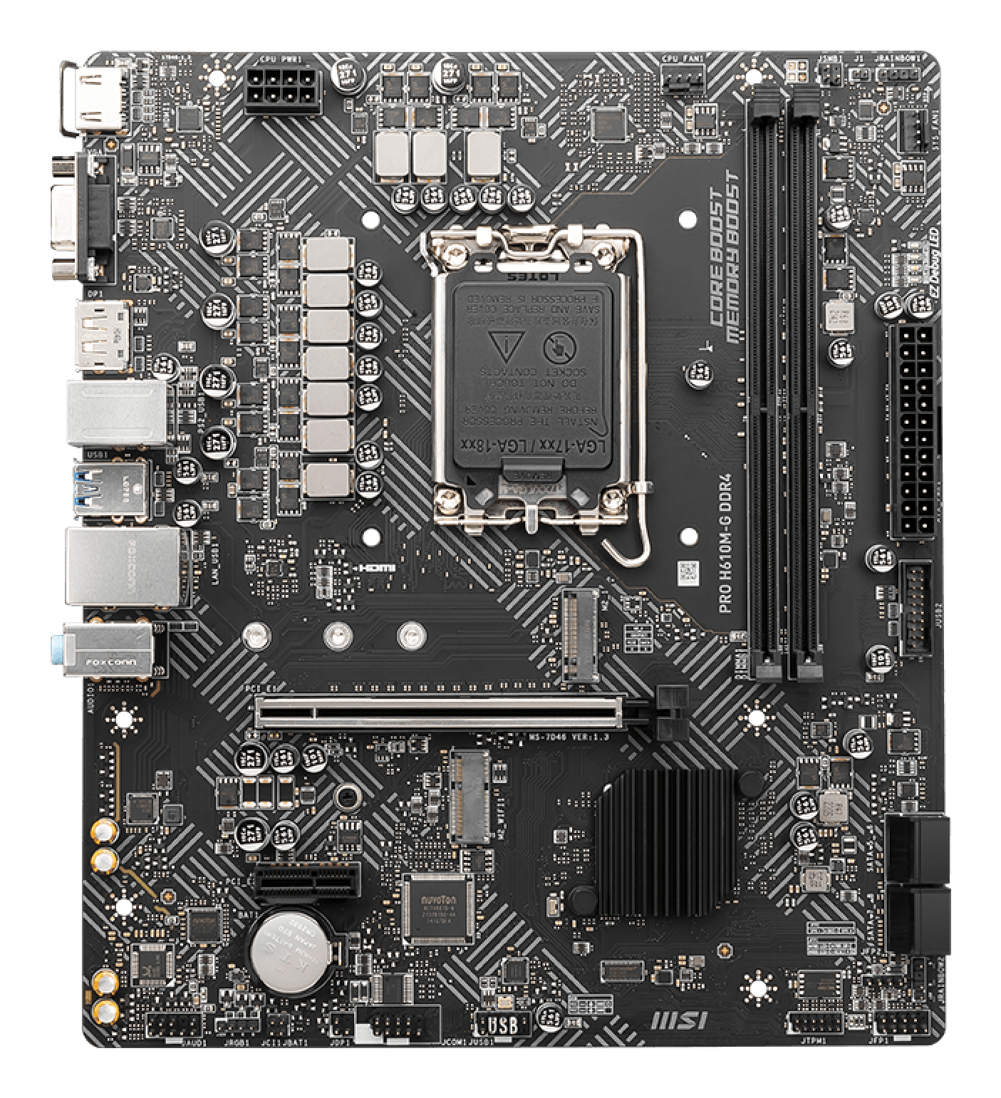 MSI 1700 PRO H610M-G DDR4 M-ATX - Image 2