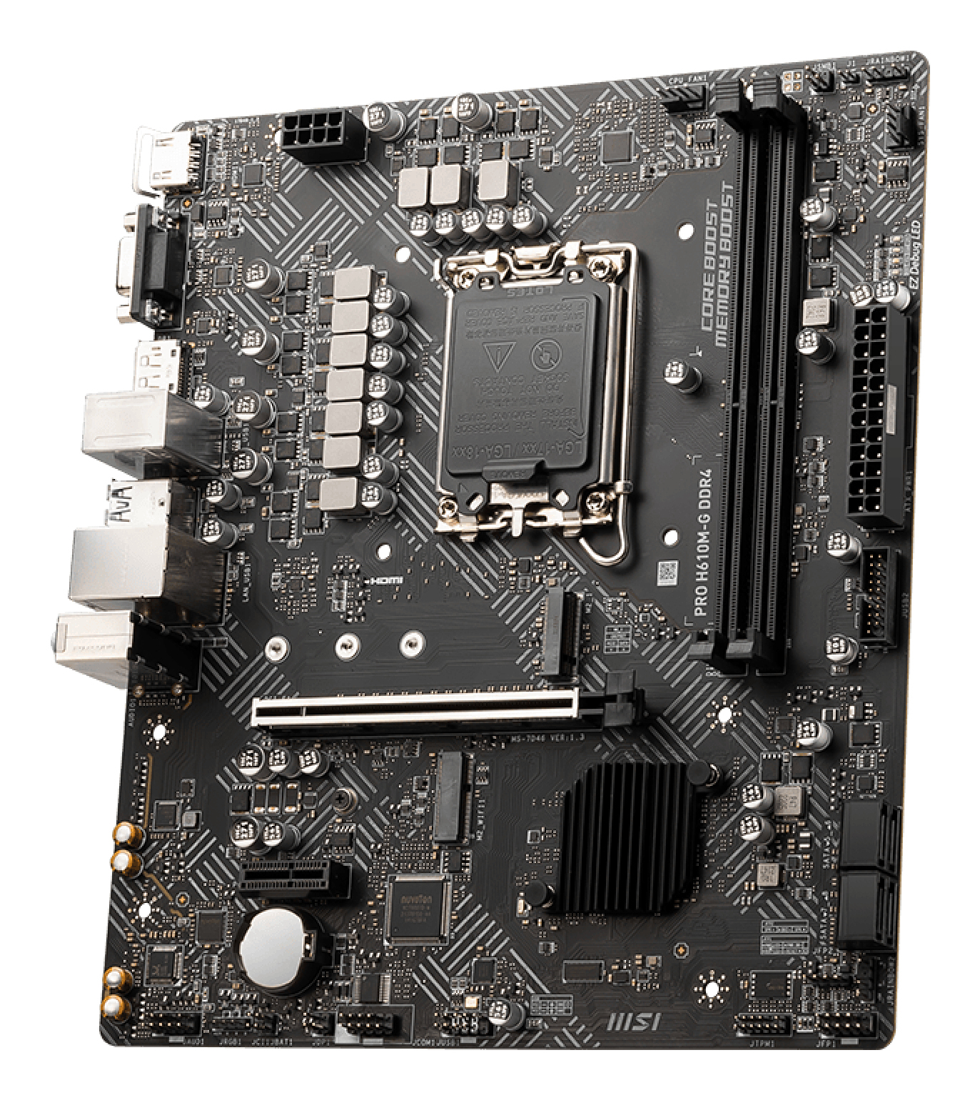 MSI 1700 PRO H610M-G DDR4 M-ATX - Image 3