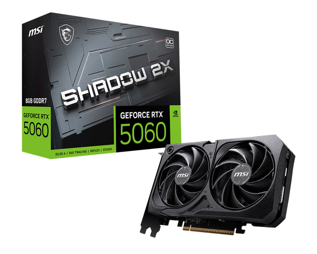 MSI 5060 8GB SHADOW 2X OC BULK