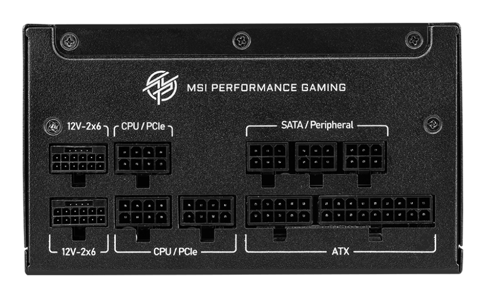 MSI 850W GOLD F/MOD MPG A850GS PCIE5 - Image 2