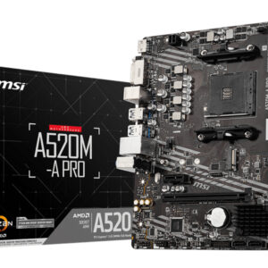 MSI AM4 A520M-A PRO M-ATX