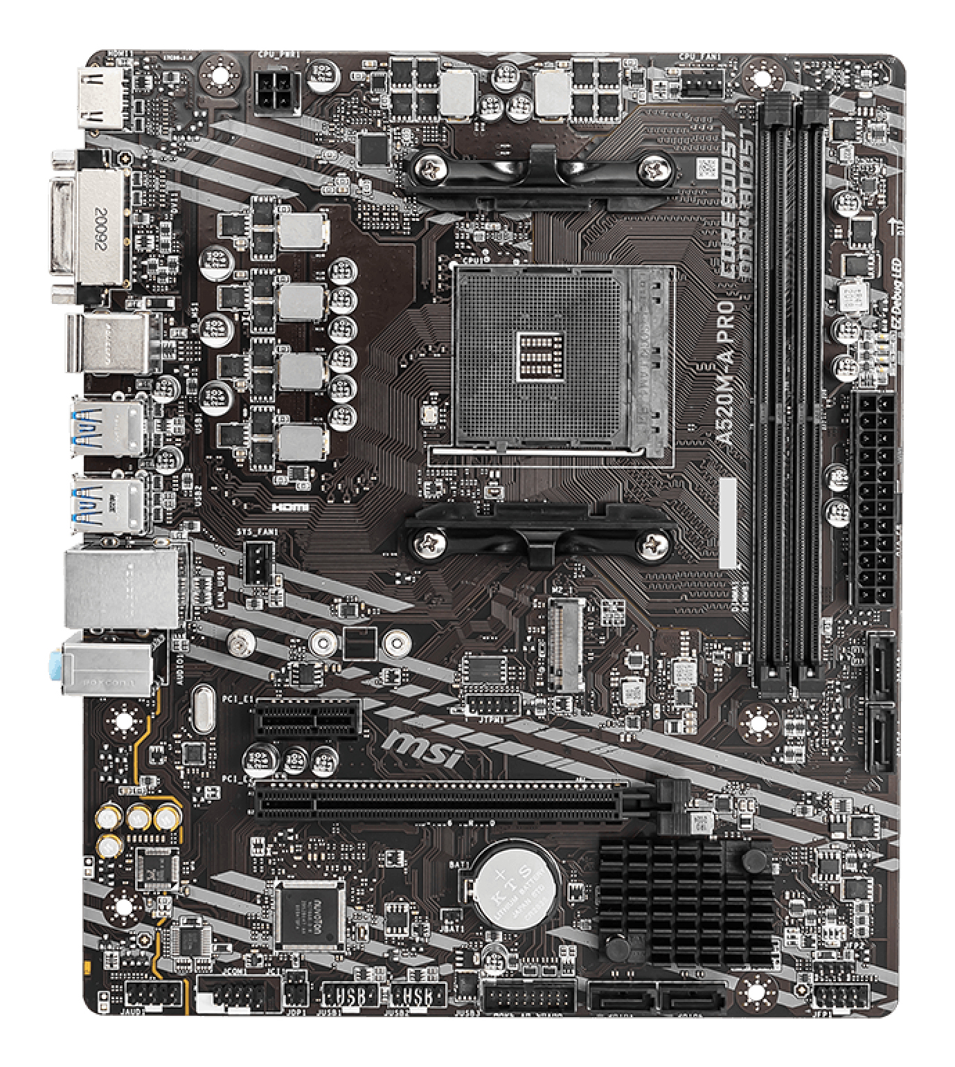 MSI AM4 A520M-A PRO M-ATX - Image 2