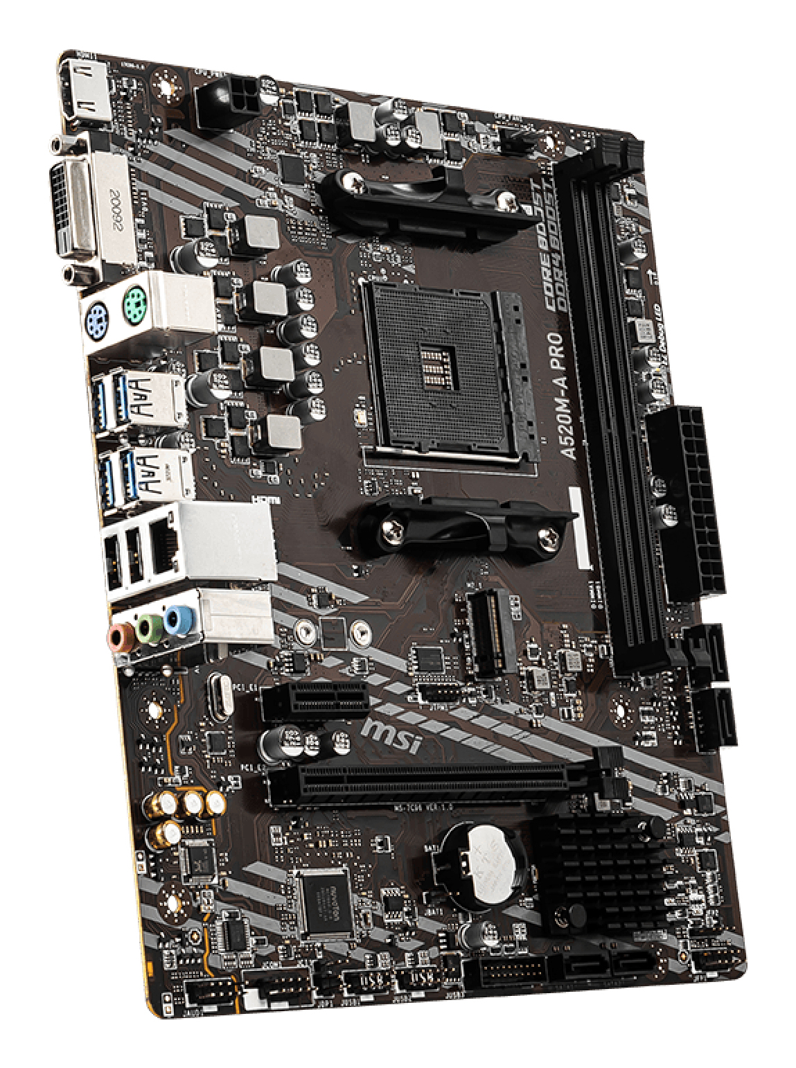 MSI AM4 A520M-A PRO M-ATX - Image 4