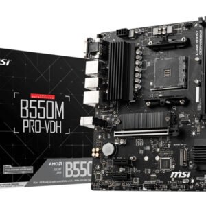 MSI AM4 B550M PRO-VDH M-ATX