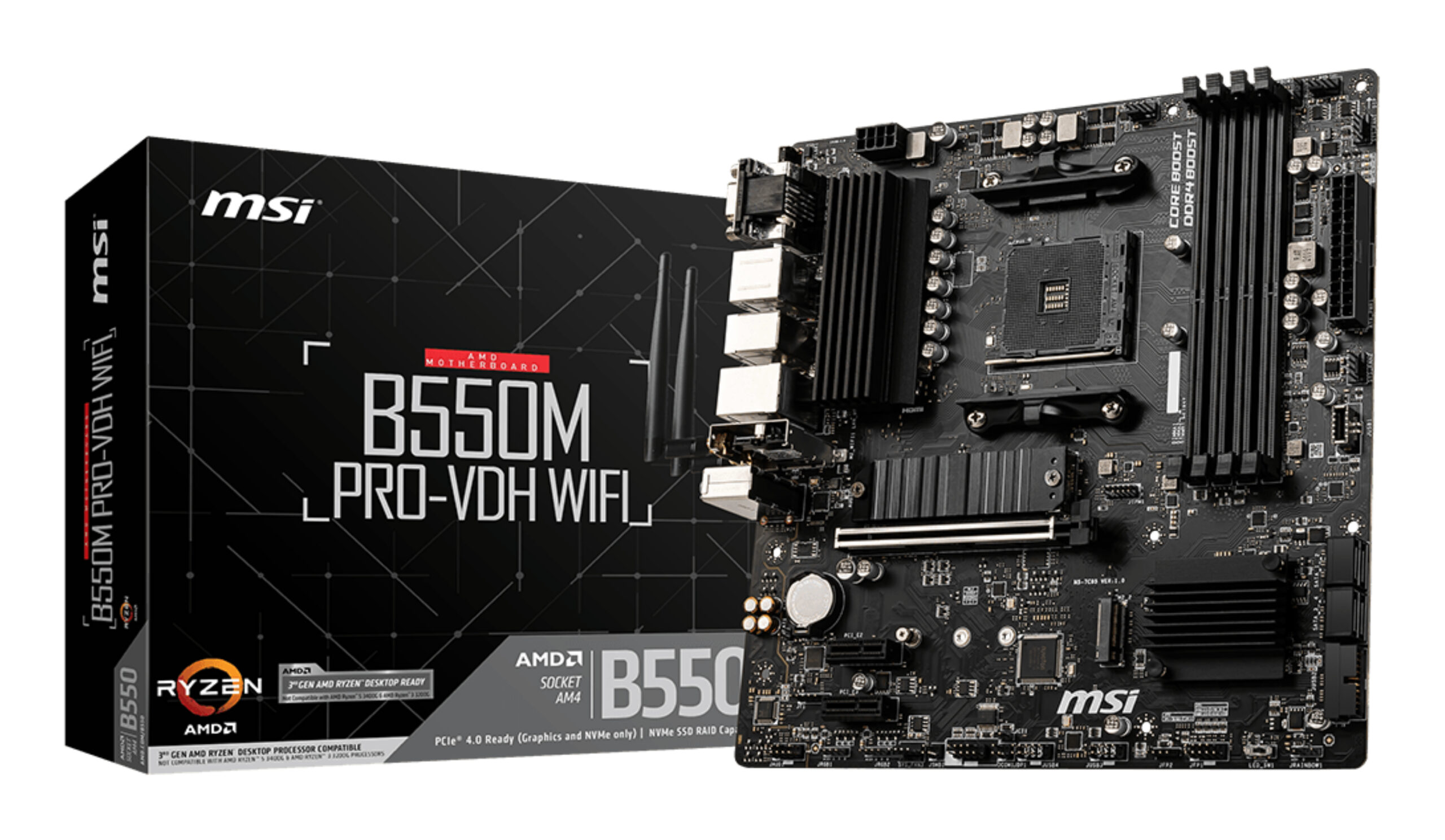 MSI AM4 B550M PRO-VDH WIFI M-ATX