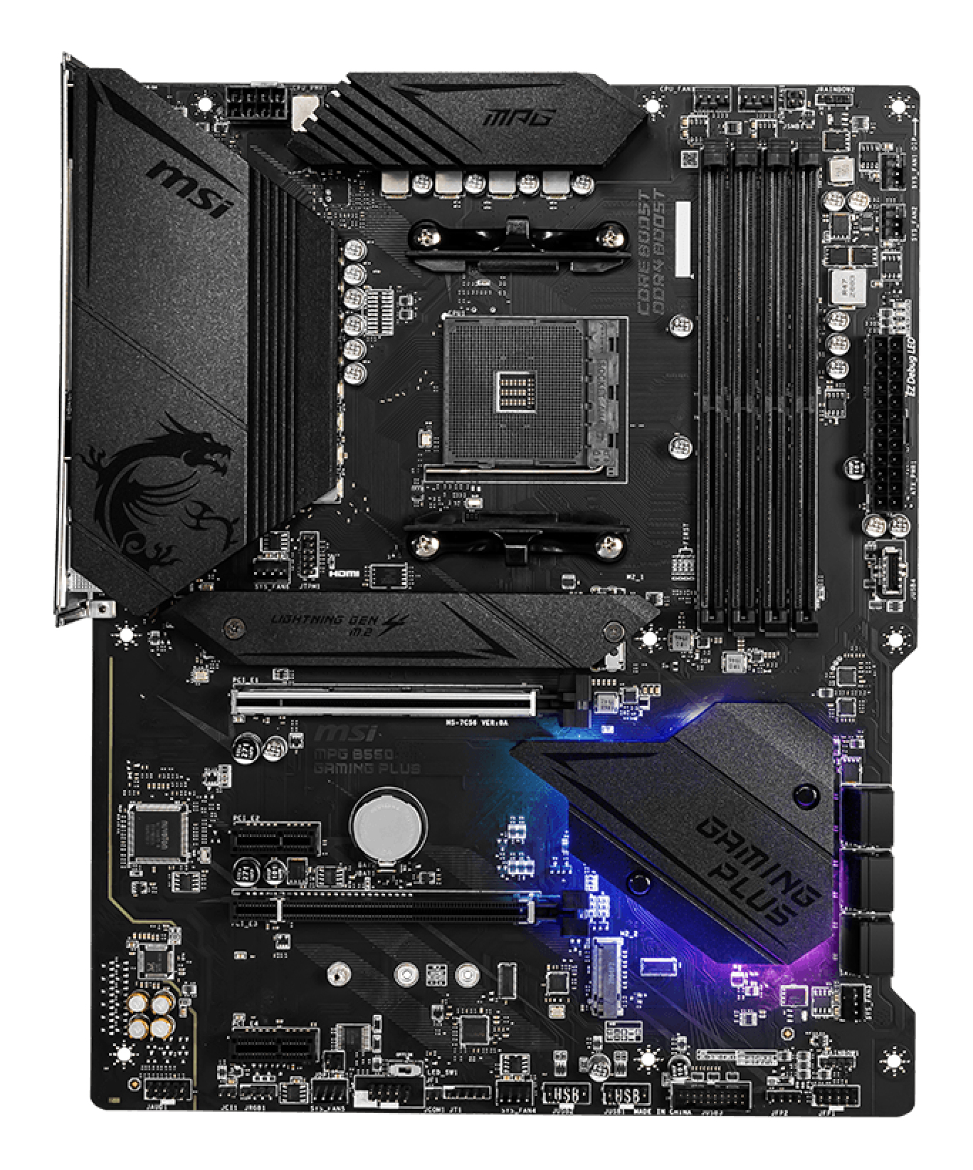 MSI AM4 MPG B550 GAMING PLUS - Image 2