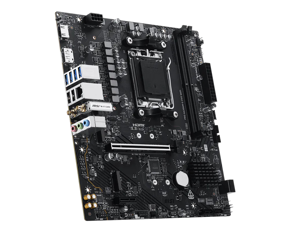 MSI AM4 PRO A620AM-G EVO WIFI M-ATX - Image 3