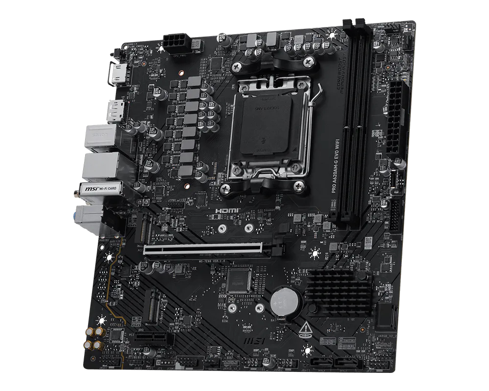 MSI AM4 PRO A620AM-G EVO WIFI M-ATX - Image 4