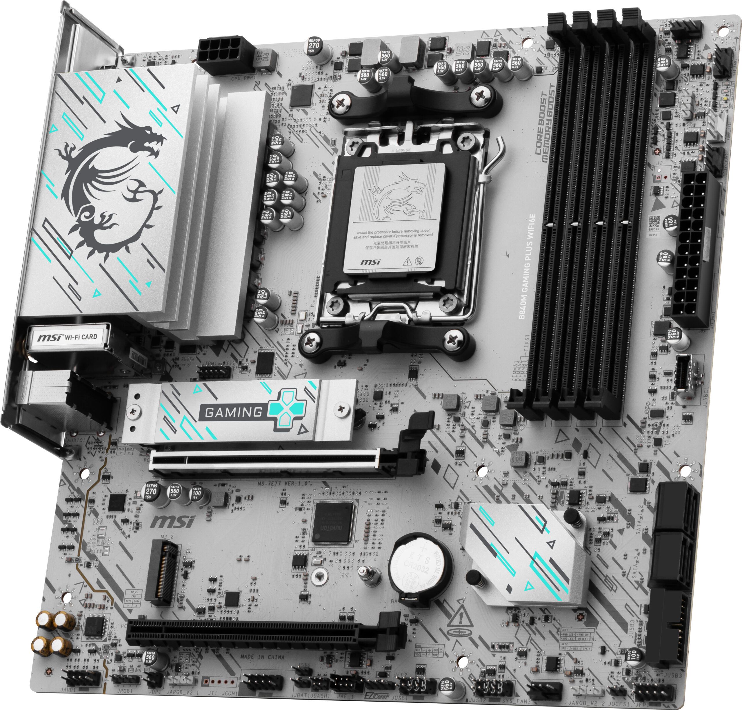 MSI AM5 B840M GAMING PLUS WIFI6E M-ATX - Image 3