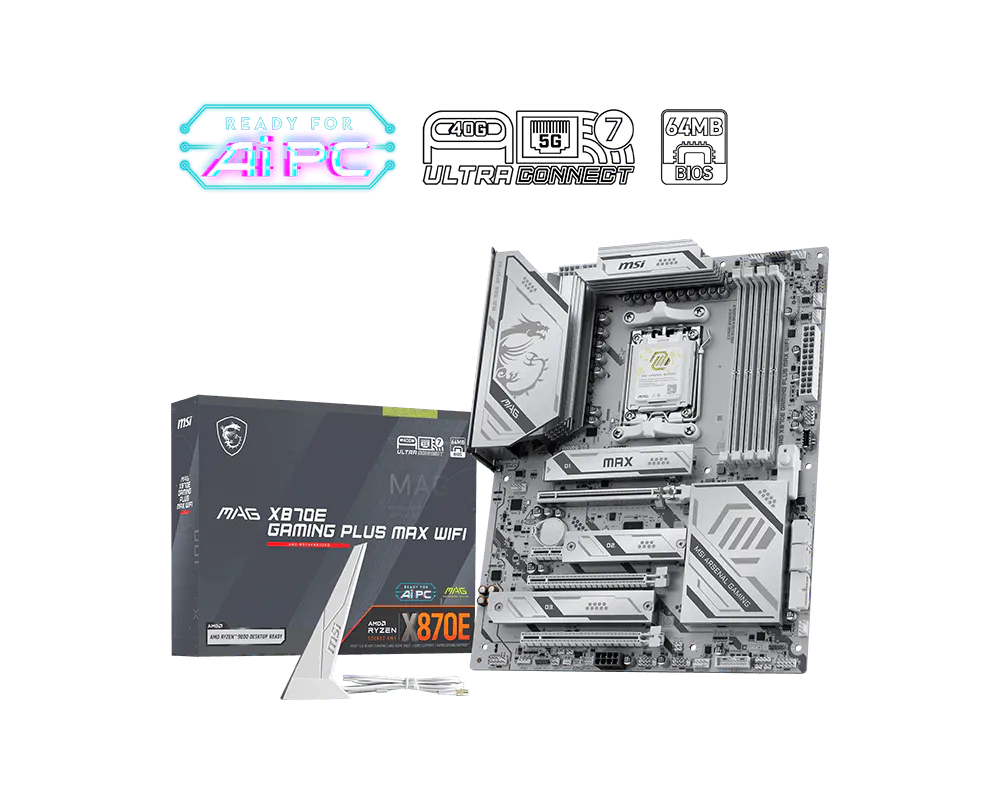 MSI AM5 MAG X870E GAMING PLUS MAX WIFI