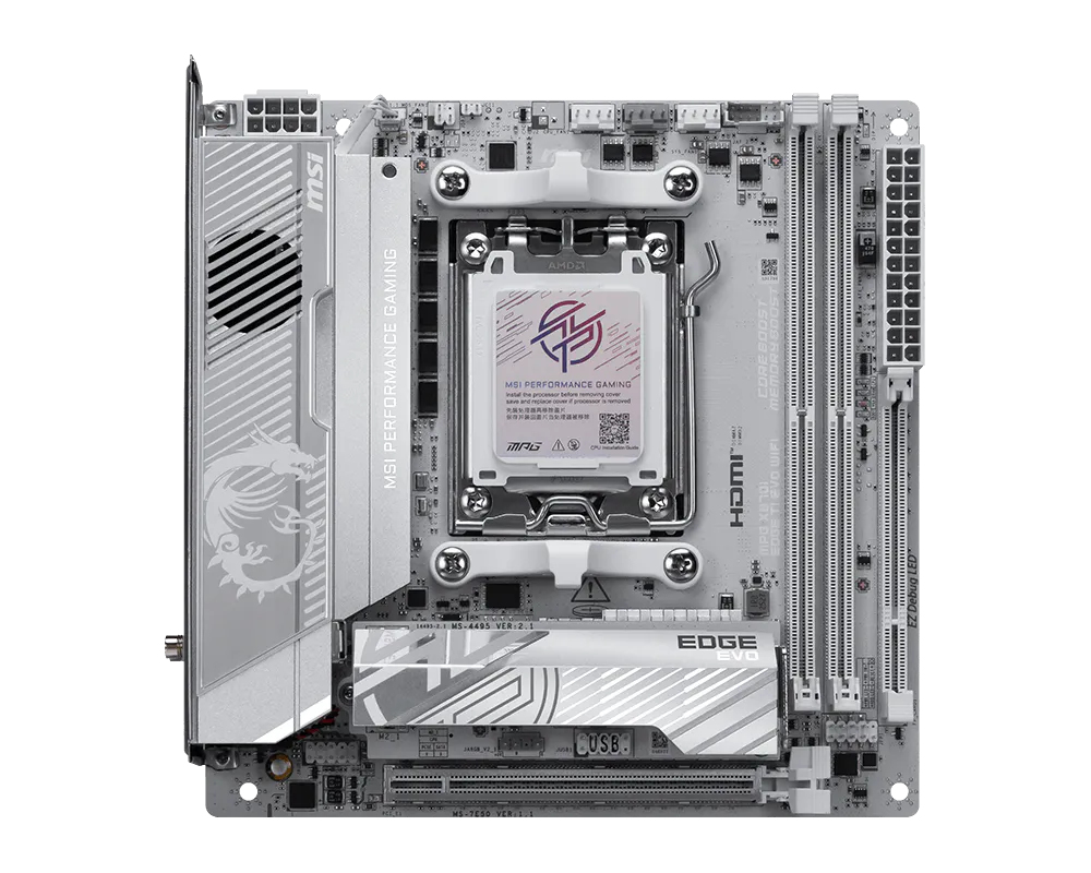 MSI AM5 MPG X870I EDGE TI EVO WIFI M-ITX - Image 2