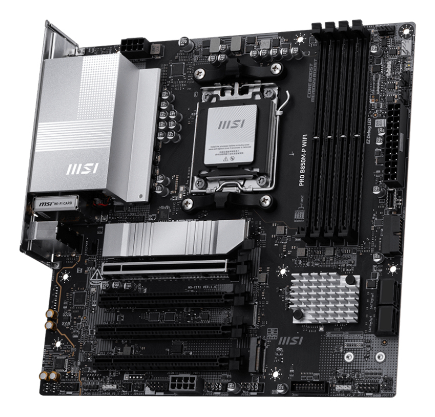 MSI AM5 PRO B850M-P WIFI M-ATX - Image 3