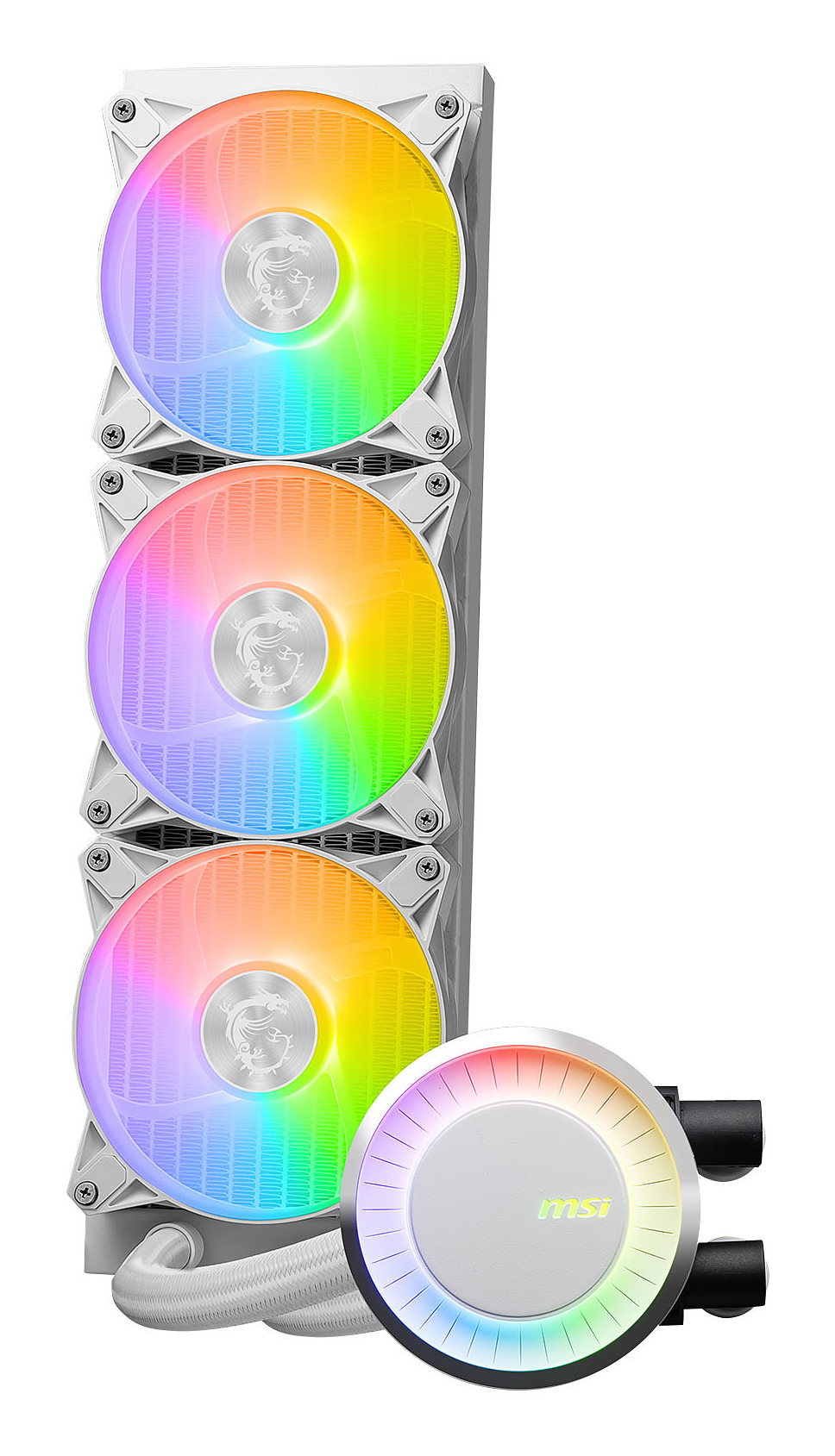 MSI MAG CORELIQUID E360 CPU COOLER WHITE - Image 2