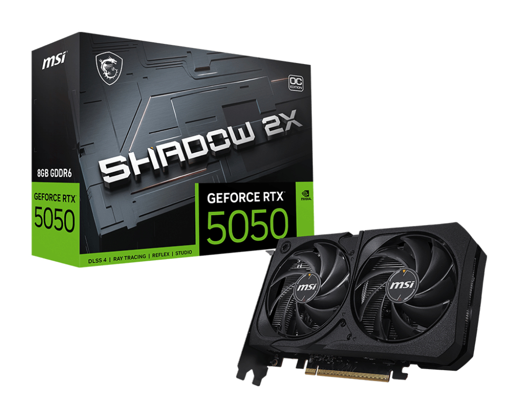 MSI RTX 5050 8GB SHADOW 2X OC