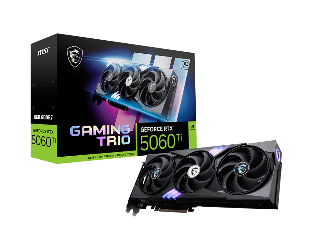 MSI RTX 5060 TI 8GB GAMING TRIO OC