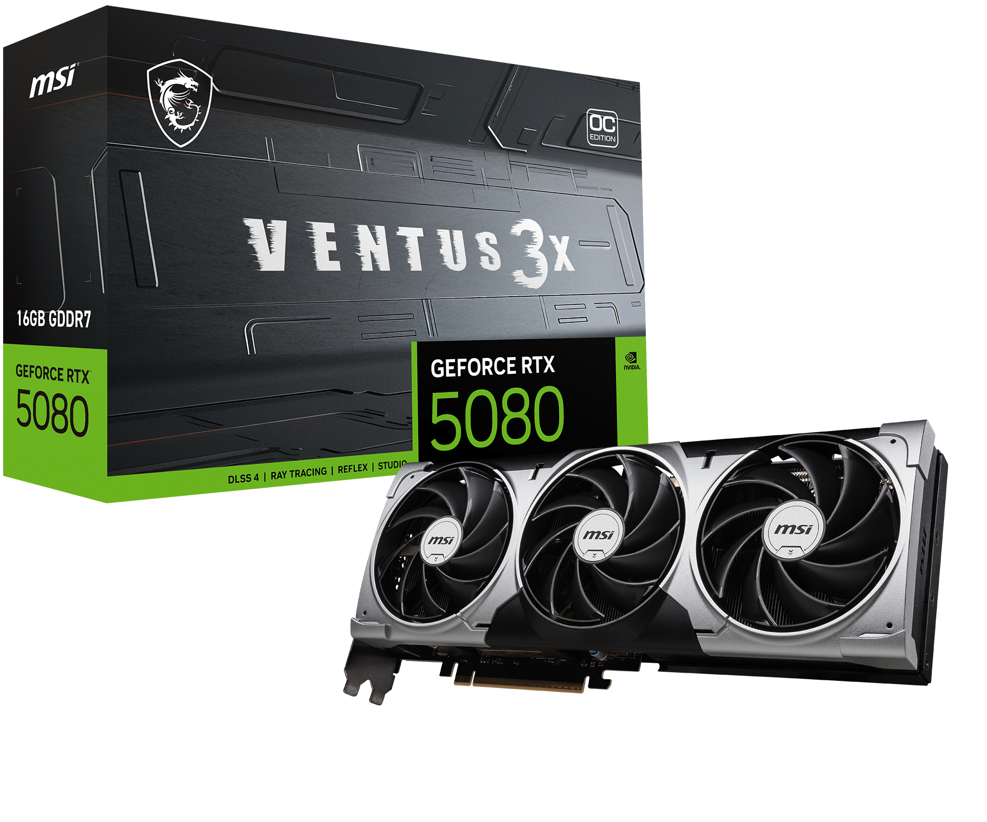 MSI RTX 5080 16GB VENTUS 3X OC