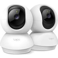 TP-Link Tapo C210P2 Pan/Tilt Home Security Wi-Fi Camera, 2-Pack