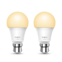 TP-Link Tapo L510B(2-Pack) Dimmable Smart Light Bulb, B22, 2-Pack