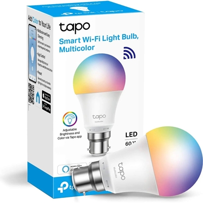 TP-Link Tapo L530B Smart Wi-Fi Light Bulb, Multicolor, B22 - Image 2