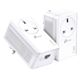 TP-Link TL-PA7017P KIT AV1000 Gigabit Passthrough Powerline Starter Kit - Image 3